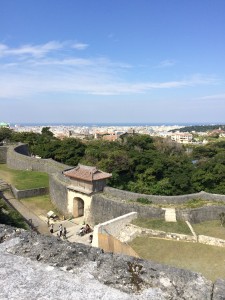 首里城からの眺め